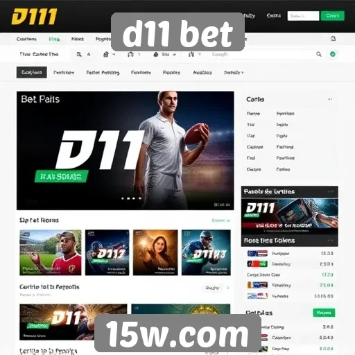 novas funcionalidades do site d11 bet